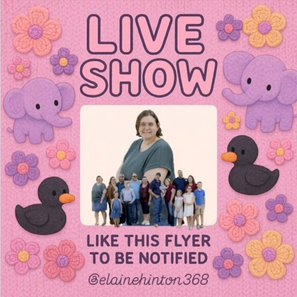 Elaine going live